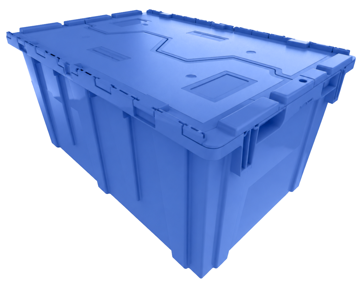 High-quality blue rental tote